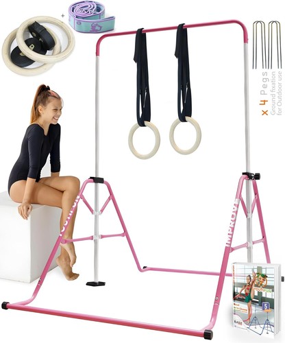 Kids gymnastics bar - gymnastics, adjustable